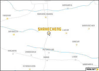 map of Shahecheng