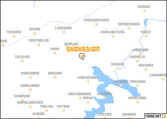 map of Shahedian