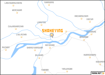 map of Shaheying