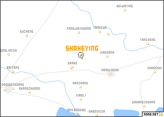 map of Shaheying