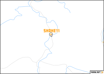 map of Shaheyi