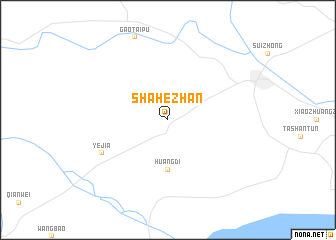 map of Shahezhan