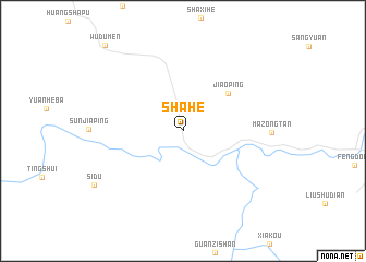 map of Shahe