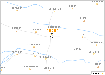 map of Shahe