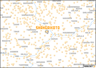 map of Shāhgaikoto