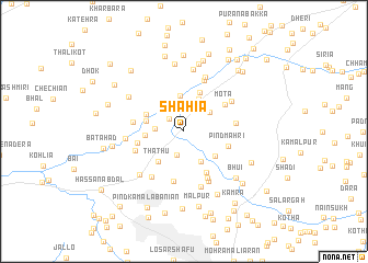 map of Shāhia