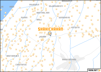 map of Shāhi Chahān