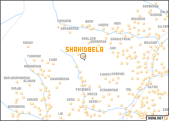 map of Shahīd Bela