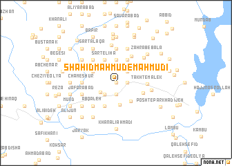 map of Shahīd Maḩmūd-e Maḩmūdī