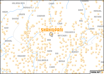 map of Shahīdpāni