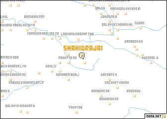 map of Shahīd Rajā\