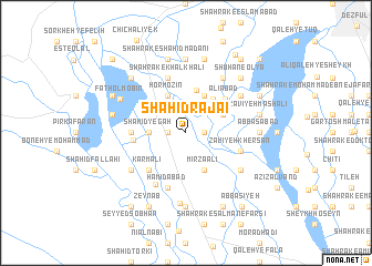 map of Shahīd Rajā\