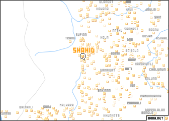 map of Shahīd