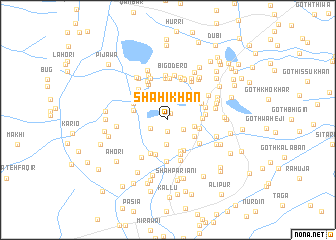 map of Shāhi Khān