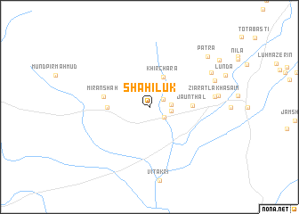 map of Shāhi Luk