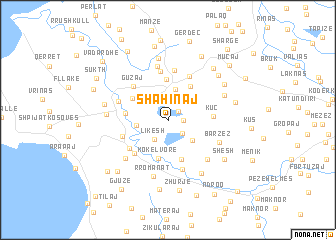 map of Shahinaj