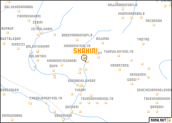 map of Shāhīnī