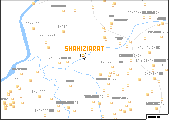 map of Shāhi Ziārat