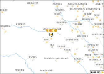 map of Shāhī
