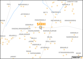 map of Shāhi