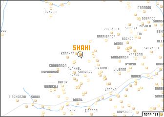 map of Shāhi
