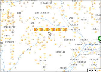 map of Shāhjahān Bānda