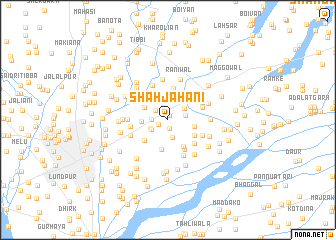 map of Shāhjahāni