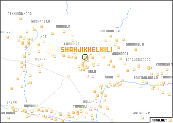 map of Shāhji Khel Kili