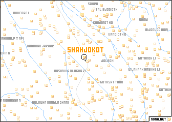 map of Shāh jo Kot