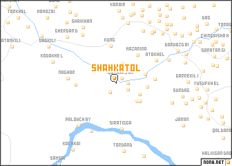 map of Shāh Katol