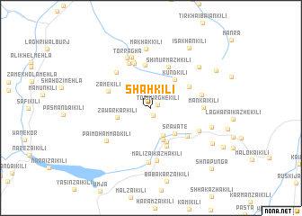 map of Shāh Kili