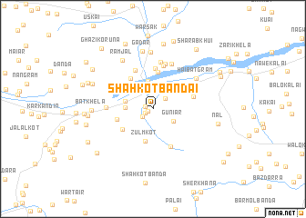 map of Shāhkot Bāndai