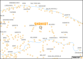 map of Shah Kot