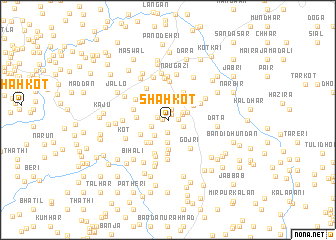 map of Shahkot