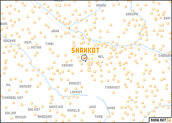 map of Shāhkot