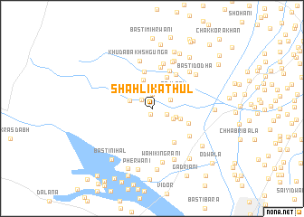 map of Shāhli ka Thul