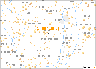 map of Shāh Mehngi