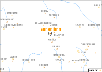 map of Shāh Mīrān