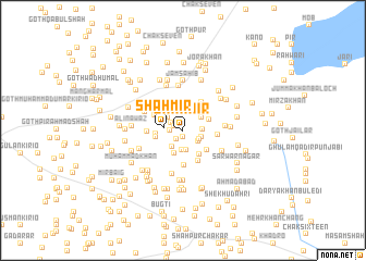 map of Shāh Mīr