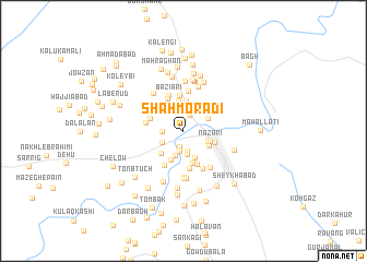 map of Shahmorādī