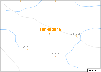 map of Shāh Morād