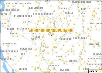 map of Shāh Muhammad Punjābi