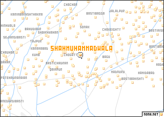 map of Shāh Muhammadwāla