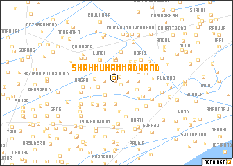 map of Shāh Muhammad Wānd