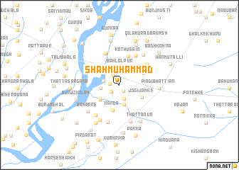 map of Shāh Muhammad