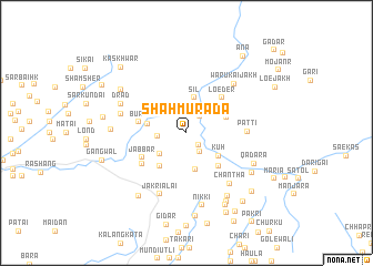 map of Shāhmurāda