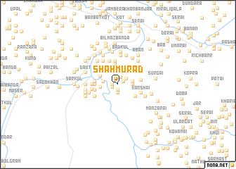 map of Shāh Murād