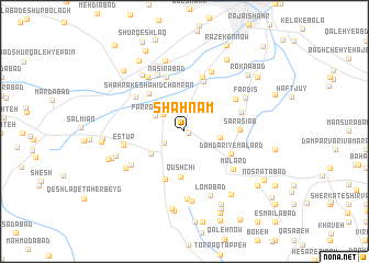 map of Shahnām