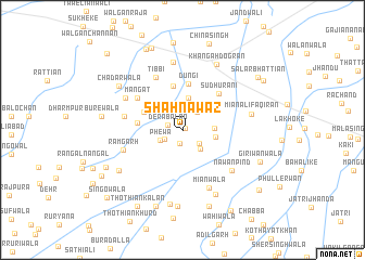 map of Shāh Nawāz