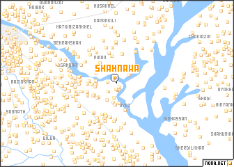 map of Shāh Nawā